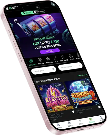 Fonctionnalités de l'application Granawin Casino